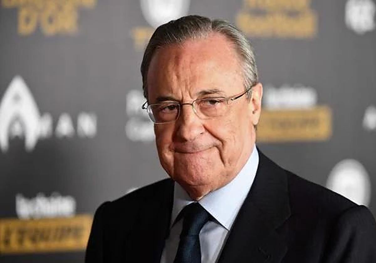 Florentino Pérez, presidente del Real Madrid.
