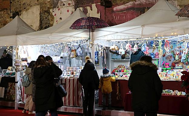 Mercado navideño de La Bañeza