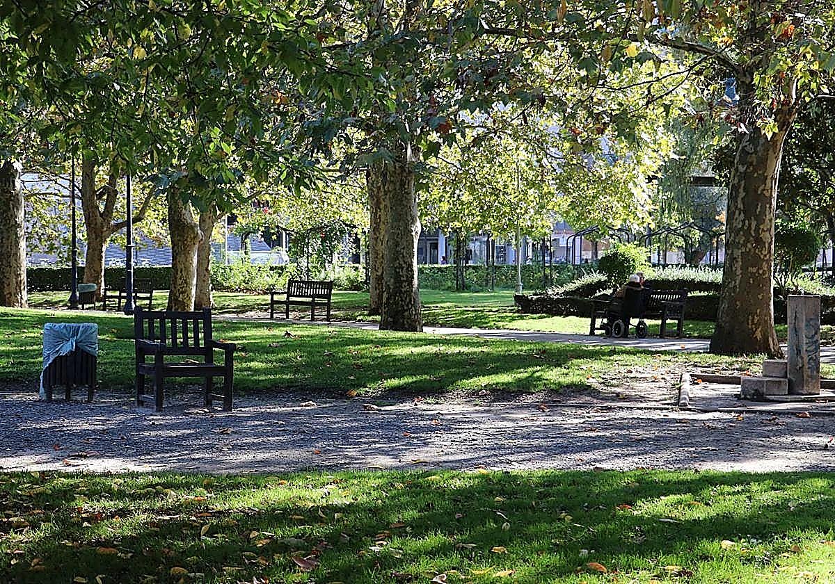 El parque del Chantre en una imagen de archivo.