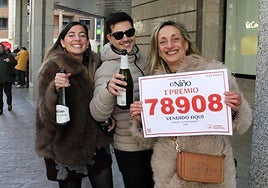 Primer premio de la lotería del niño en León