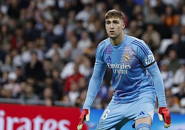 Fran González, Real Madrid-Valencia maçında.