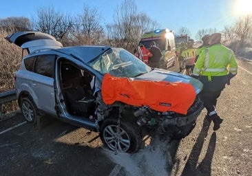 Tres accidentes en diferentes puntos de León dejan cuatro heridos y una persona atrapada en el último día del año