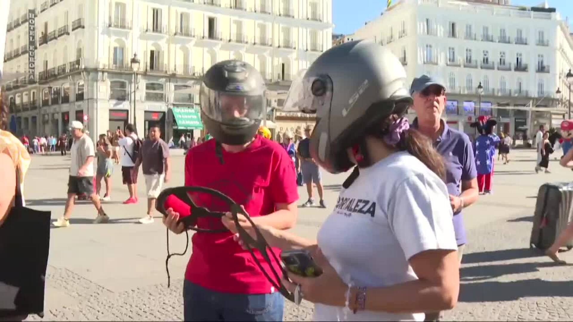 Vecinos de Hortaleza y Barajas protestan por la construcción del circuito urbano de Fórmula 1