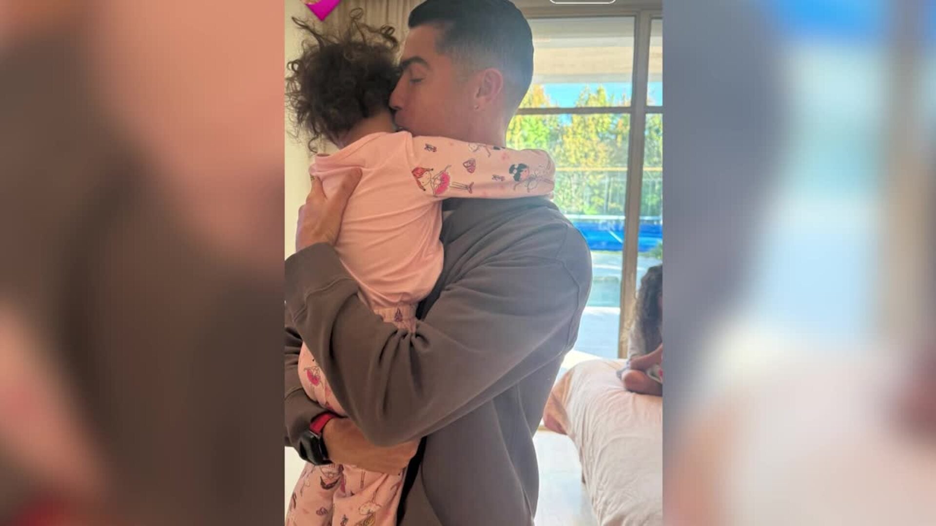 Cristiano Ronaldo y Georgina Rodríguez pasan una mañana de lo más familiar