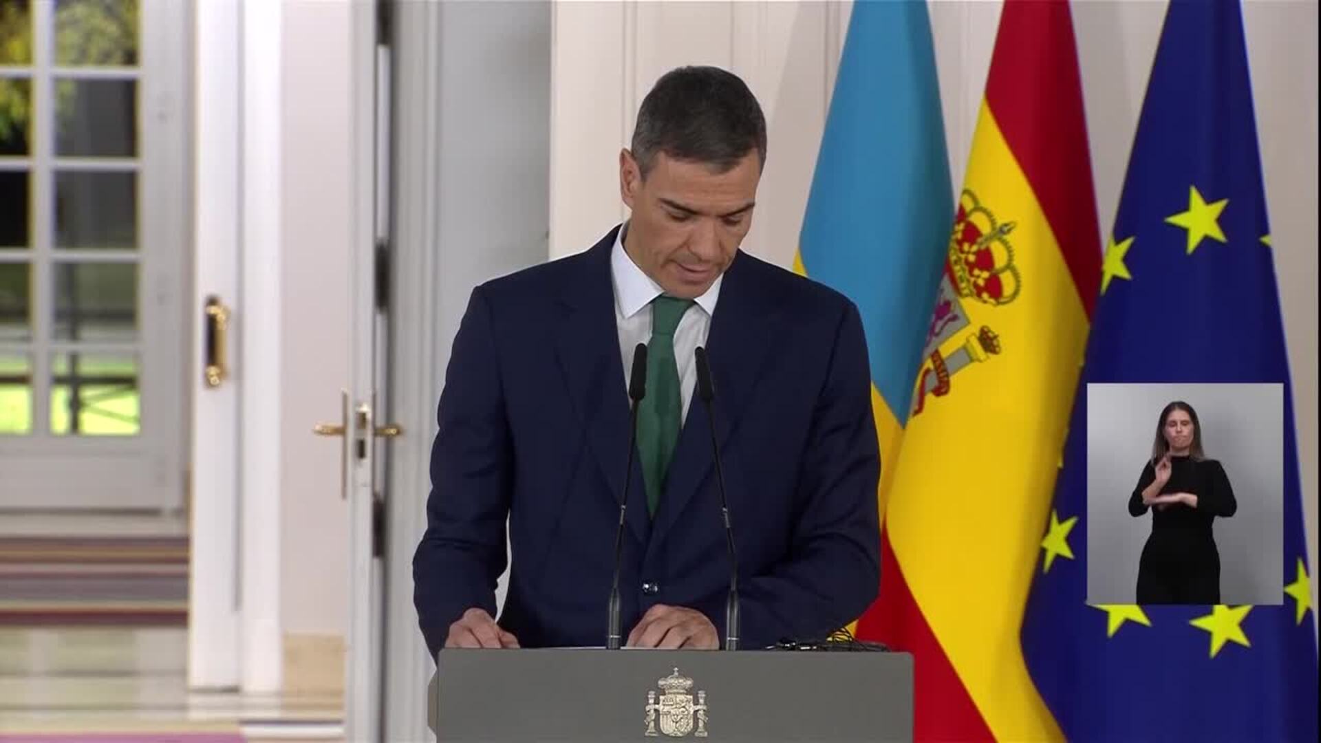 Sánchez anuncia un nuevo paquete de 615 millones en apoyo militar para Ucrania