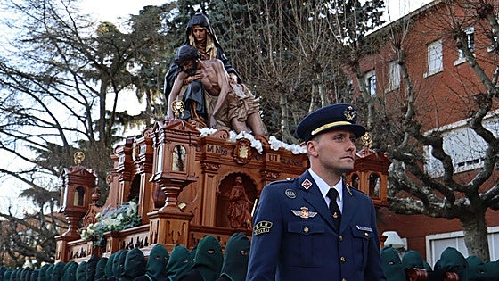 Las imágenes de la Procesión de María al pie de la Cruz, Camino de la Esperanza en León