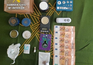 Una detenida al desmantelar un punto de venta de droga en un domicilio de Coyanza