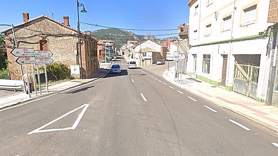 Una mujer de unos 80 años, atropellada por una bici en Cistierna