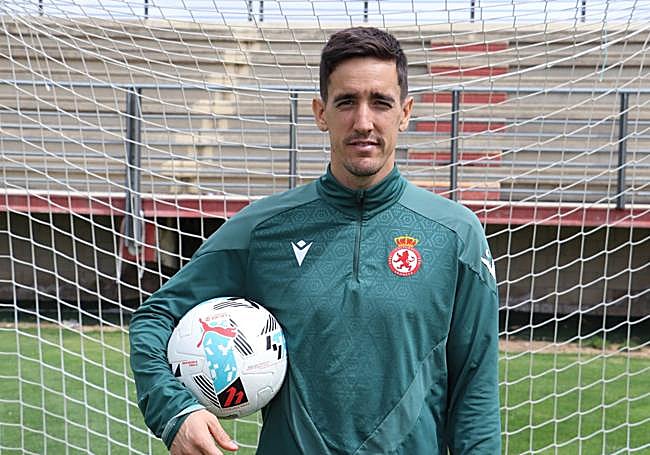 Edgar Badia, en el Área Deportiva de Puente Castro.