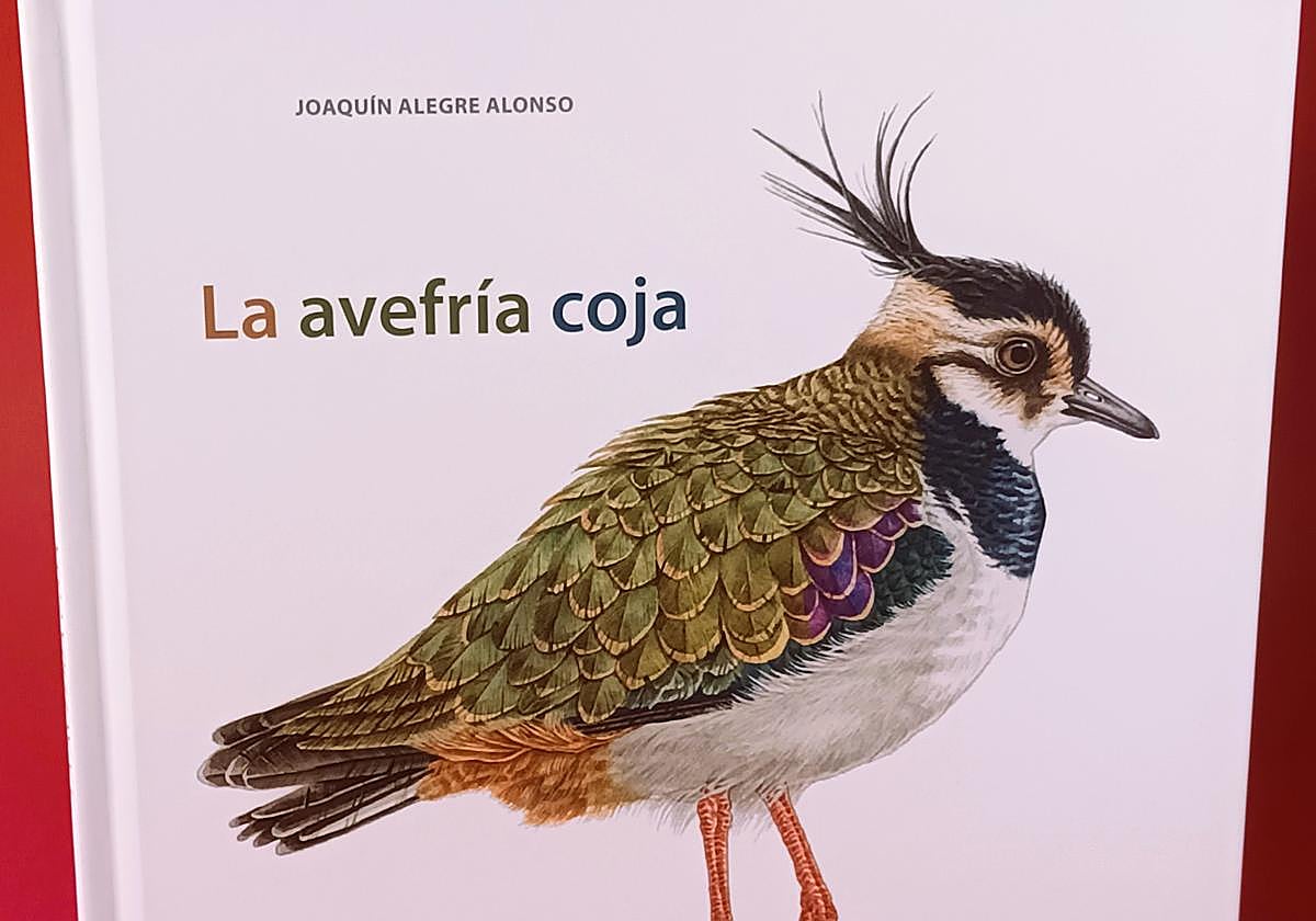 Ejemplar de 'La avefría coja', de Joaquín Alegre.