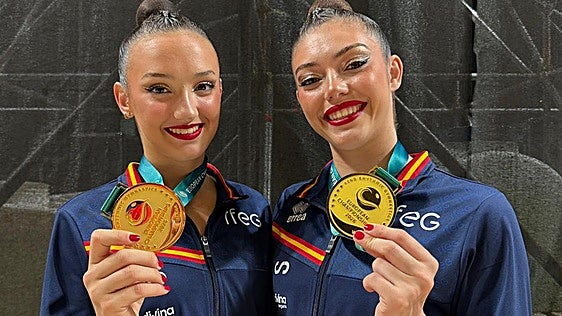 Las 'andreas' del Club Ritmo se coronan como campeonas de Europa