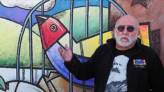 Destruyen un mural sobre las víctimas del franquismo del leonés Sierra en Valladolid