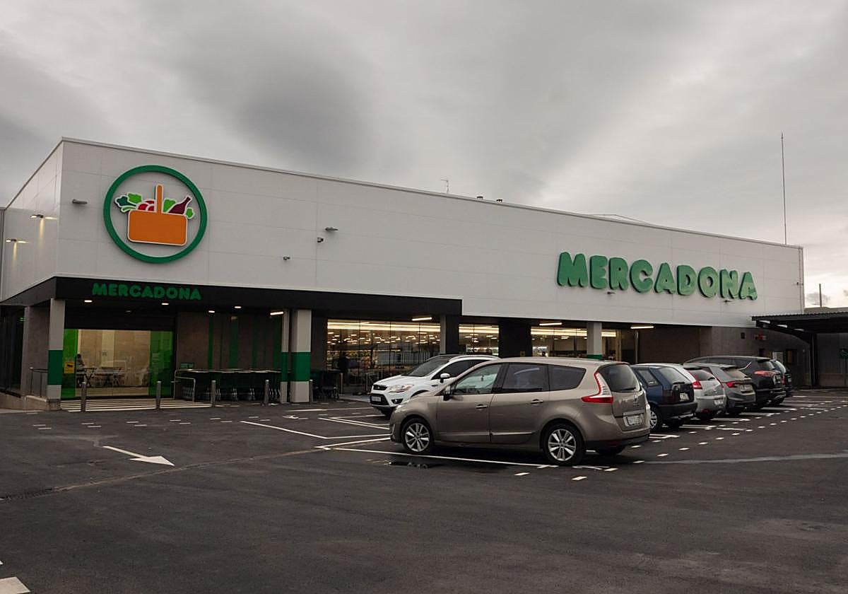 Exterior del Mercadona.
