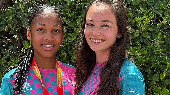 Una joven leonesa, podio en el Campeonato de España de Atletismo y récord provincial sub-16