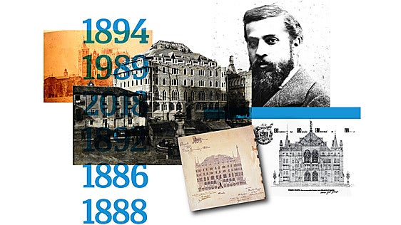 Cien años de la muerte del arquitecto del Palacio Episcopal de Astorga y la Casa Botines de León