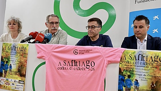 La carrera solidaria 'A Santiago contra el Cáncer' recorrerá 1.600 kilómetros de los caminos Aragonés y Francés