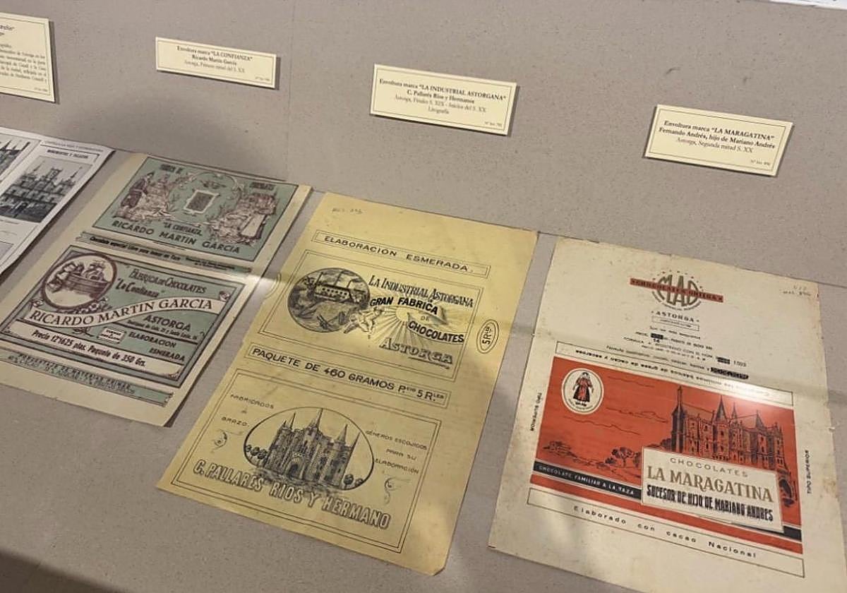 Piezas de la exposición.