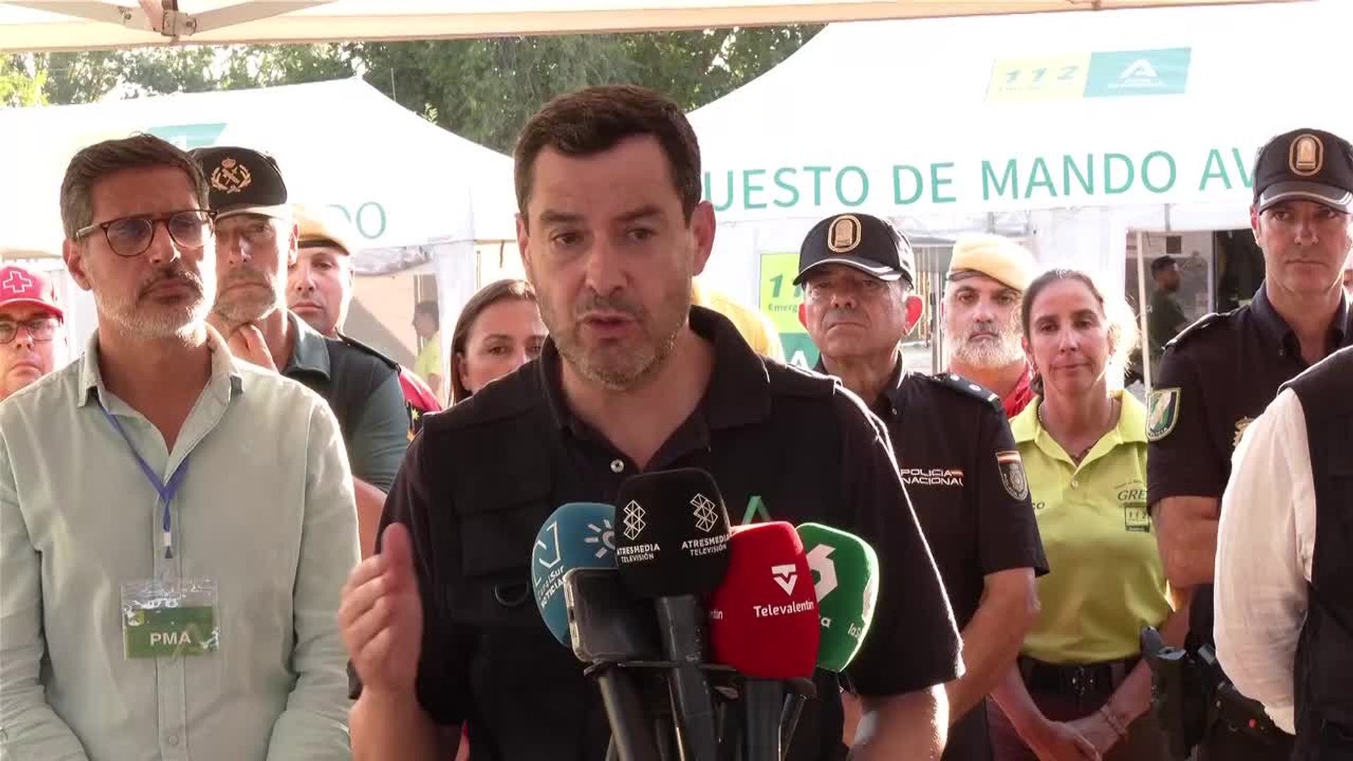 Moreno anuncia un plan para reducir eucaliptos tras el incendio de Niebla
