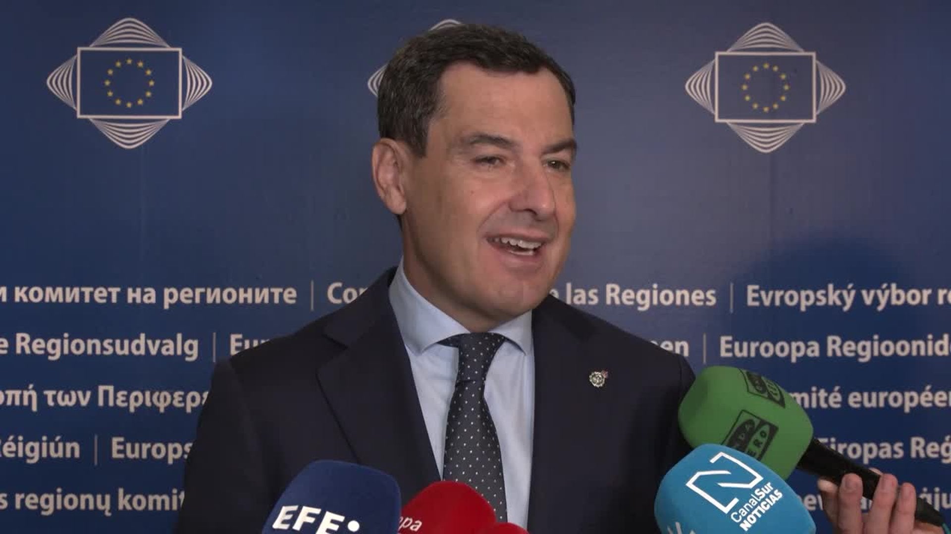 Moreno aboga por más industrialización en las regiones y defiende la PAC y el fondo de cohesión