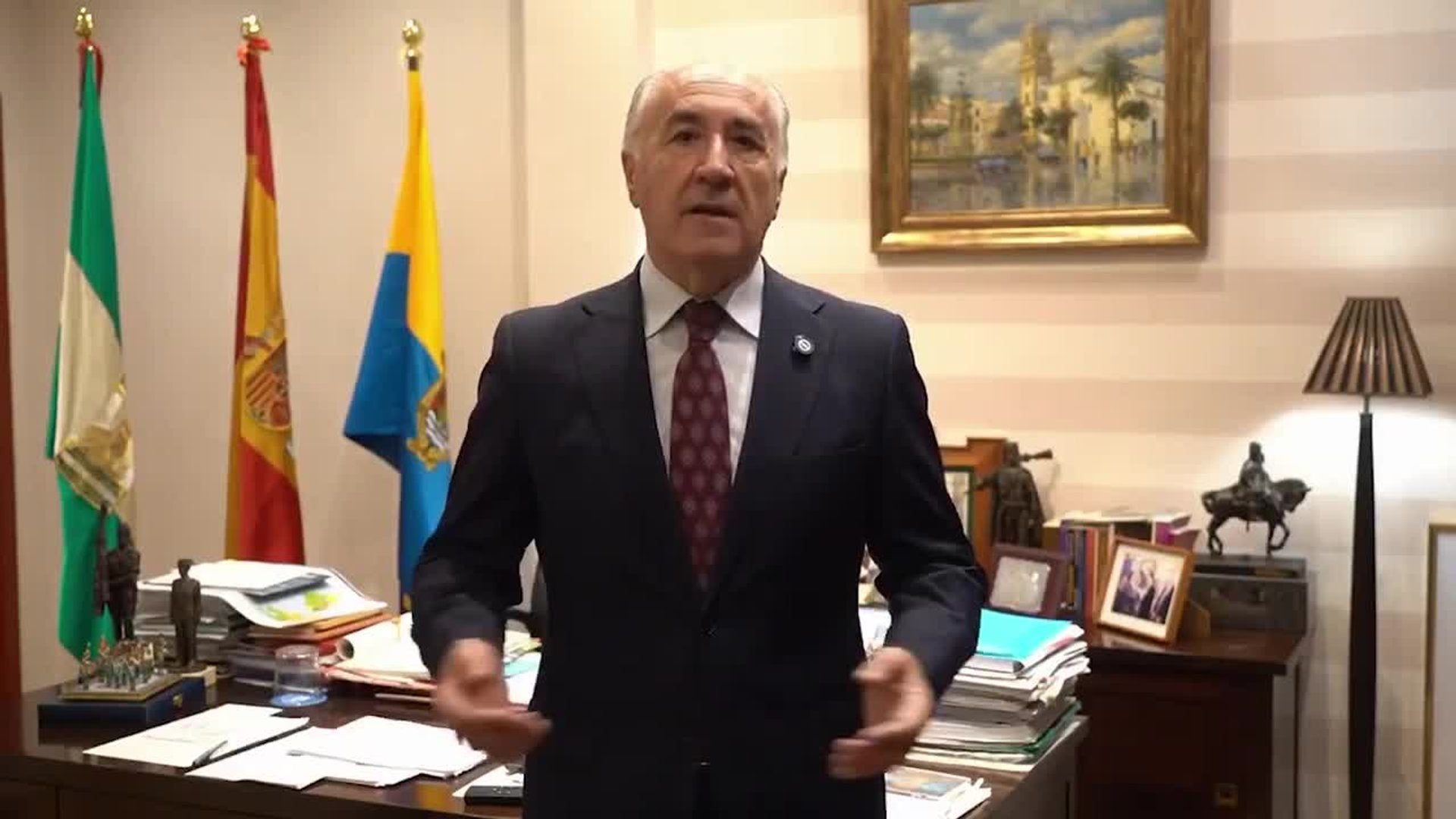 Landaluce dimite como alcalde de Algeciras: "Lucharé por demostrar mi inocencia"