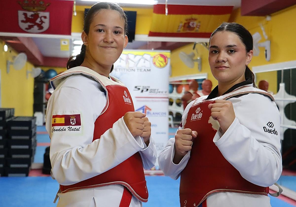 Los talentos del taekwondo que emergen en Valencia de Don Juan: «Al principio no me gustaba»