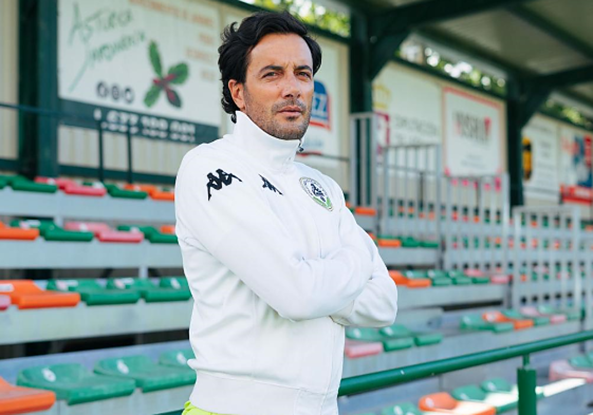 José Luis Lago, entrenador del Atlético Astorga.