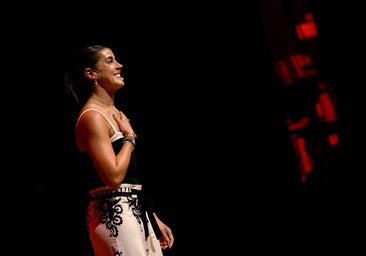 Carolina Marín llama a «luchar por los sueños» en su charla en el FID de León
