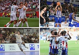 Diferentes equipos de la provincia.