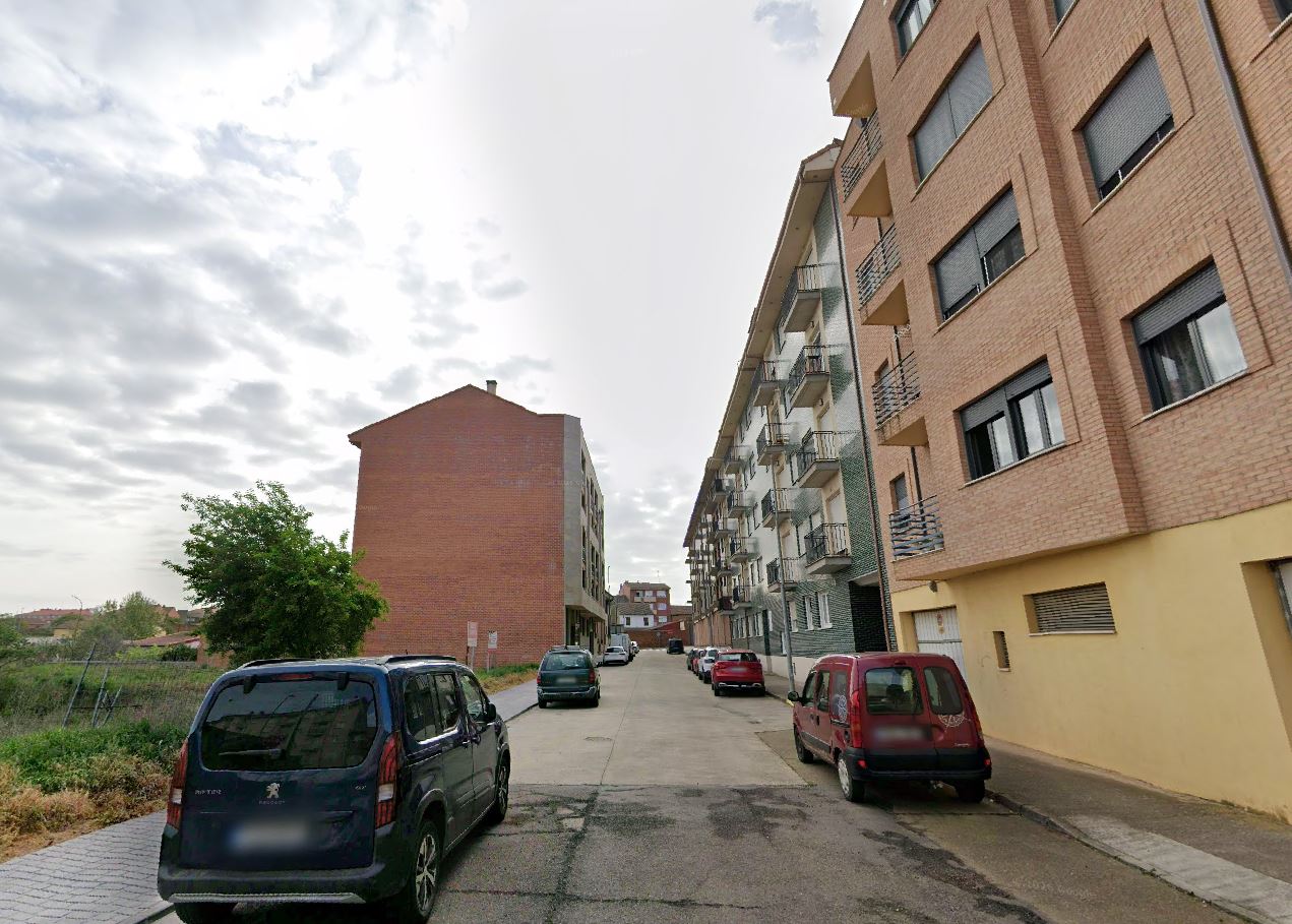 Calle Académico García Morejón en Valencia de Don Juan.