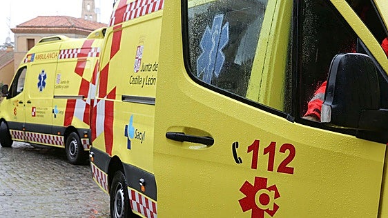 Tercer accidente de la mañana en León: un motorista queda herido en Combarros