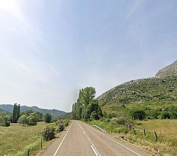 Un motorista herido en un accidente en el norte de la provincia de León