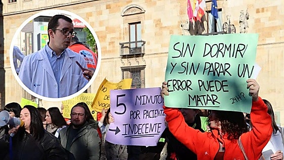 Óscar Cordero, médico de familia: «Si no hacemos algo, la sanidad pública tal y como la conocemos desaparece»