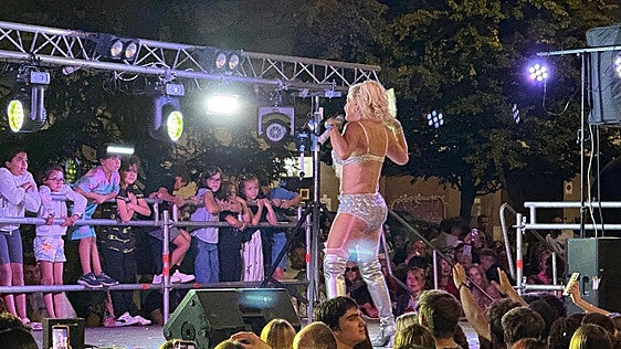 Las imágenes del show de Leticia Sabater en León