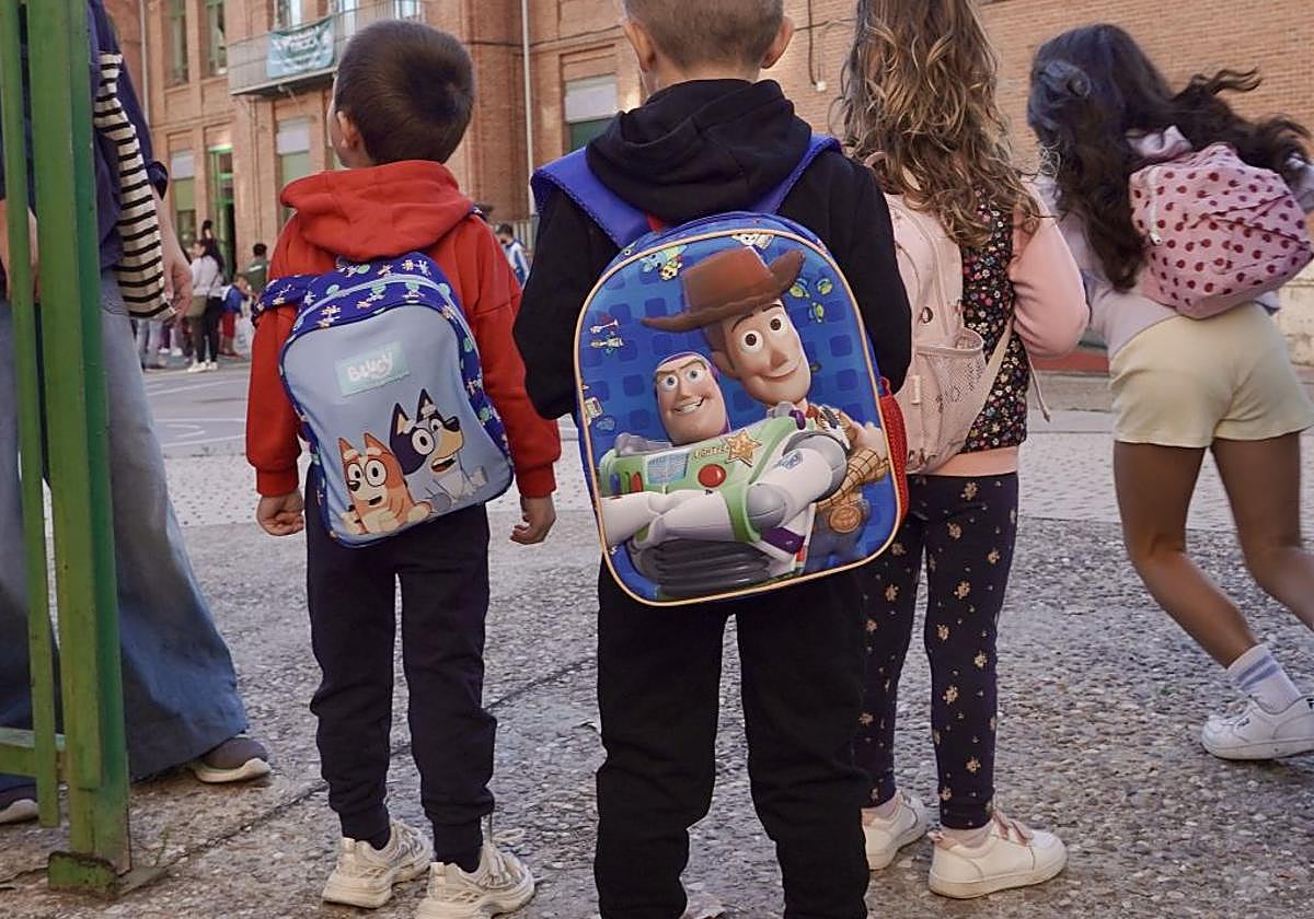Vuelta al cole en Valladolid.