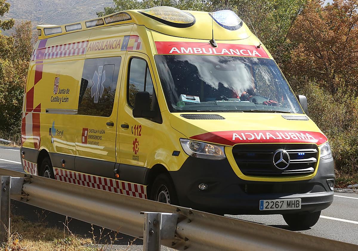 Imagen de archivo de una ambulancia.