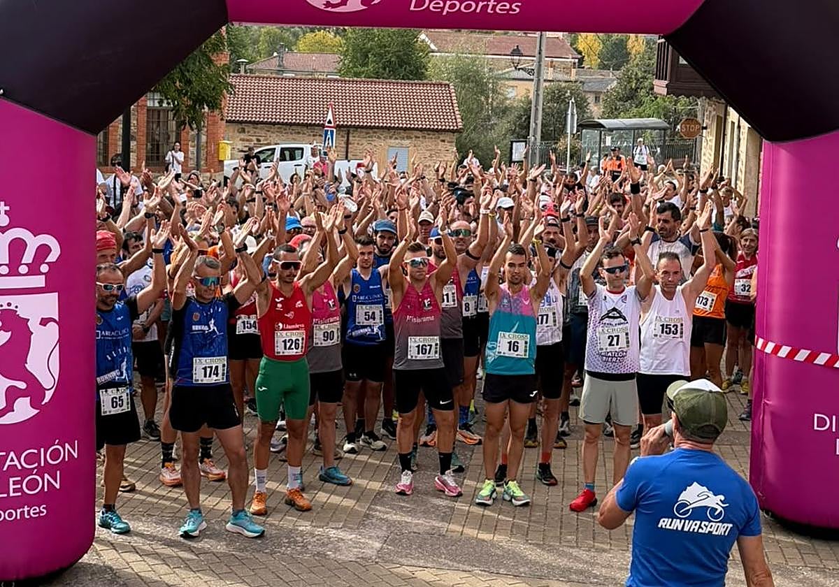 Imagen de la salida de la carrera.