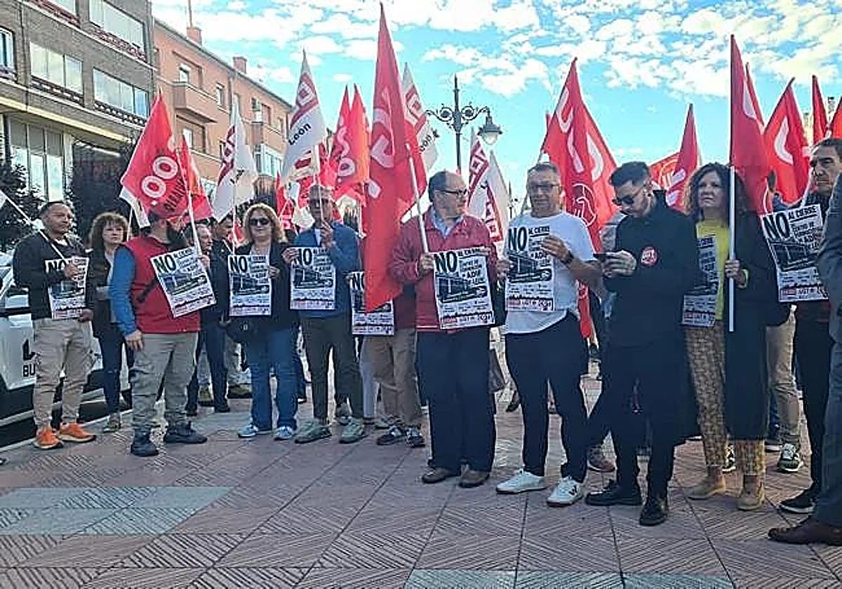 Protestas por el desmantelamiento del centro.