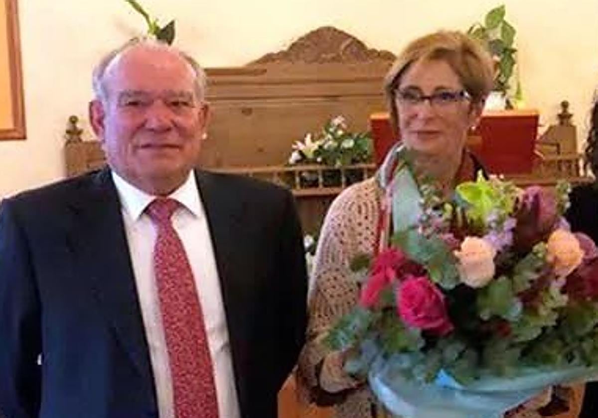 Anselmo González y su mujer Mari López.