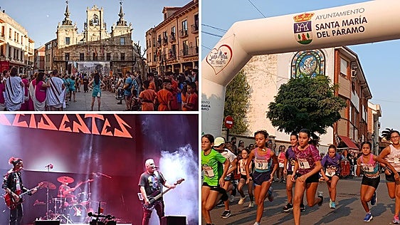 Fiestas patronales, festivales de rock o marchas solidarias entre los planes del fin de semana en León