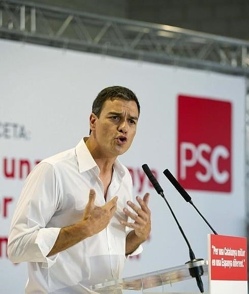 El secretario general del PSOE, Pedro Sánchez.