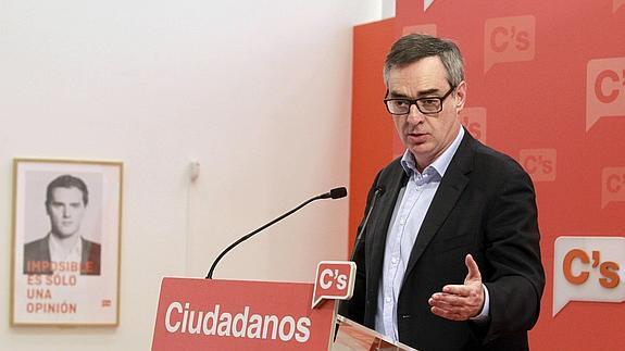 José Manuel Villegas, vicesecretario general de Ciudadanos.