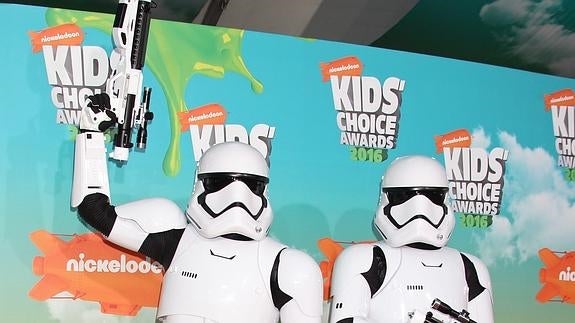 'Star Wars: El despertar de la Fuerza' protagonizó los Kids' Choice Awards. 
