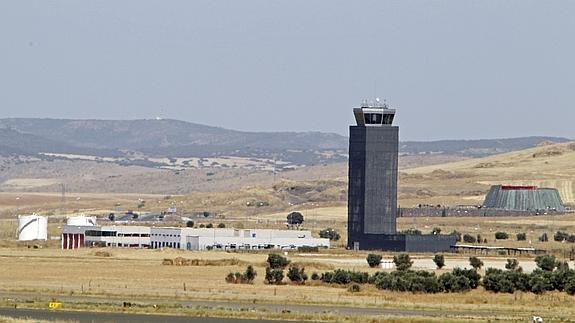 Vista general del aeropuerto de Ciudad Real.