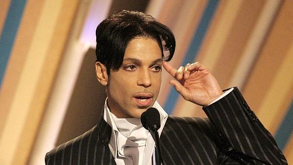 Prince, durante una ceremonia en Los Ángeles.