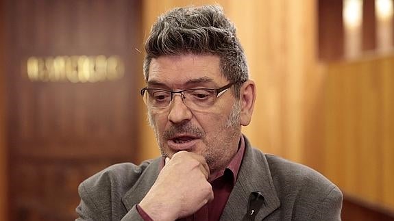 El portavoz de la plataforma gallega de afectados por hepatitis C, Quique Costas.