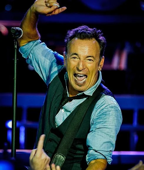 El cantante norteamericano Bruce Springsteen.