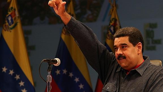 El presidente venezolano Nicolás Maduro. 