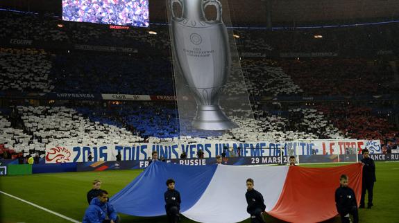 Las gradas del Stade de France, en un partido reciente. 