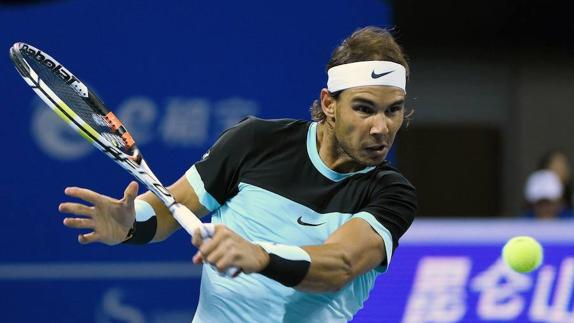 Rafa Nadal, durante un partido. 