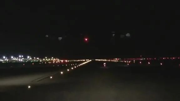 Captura de vídeo del despegue del Solar Impulse 2.